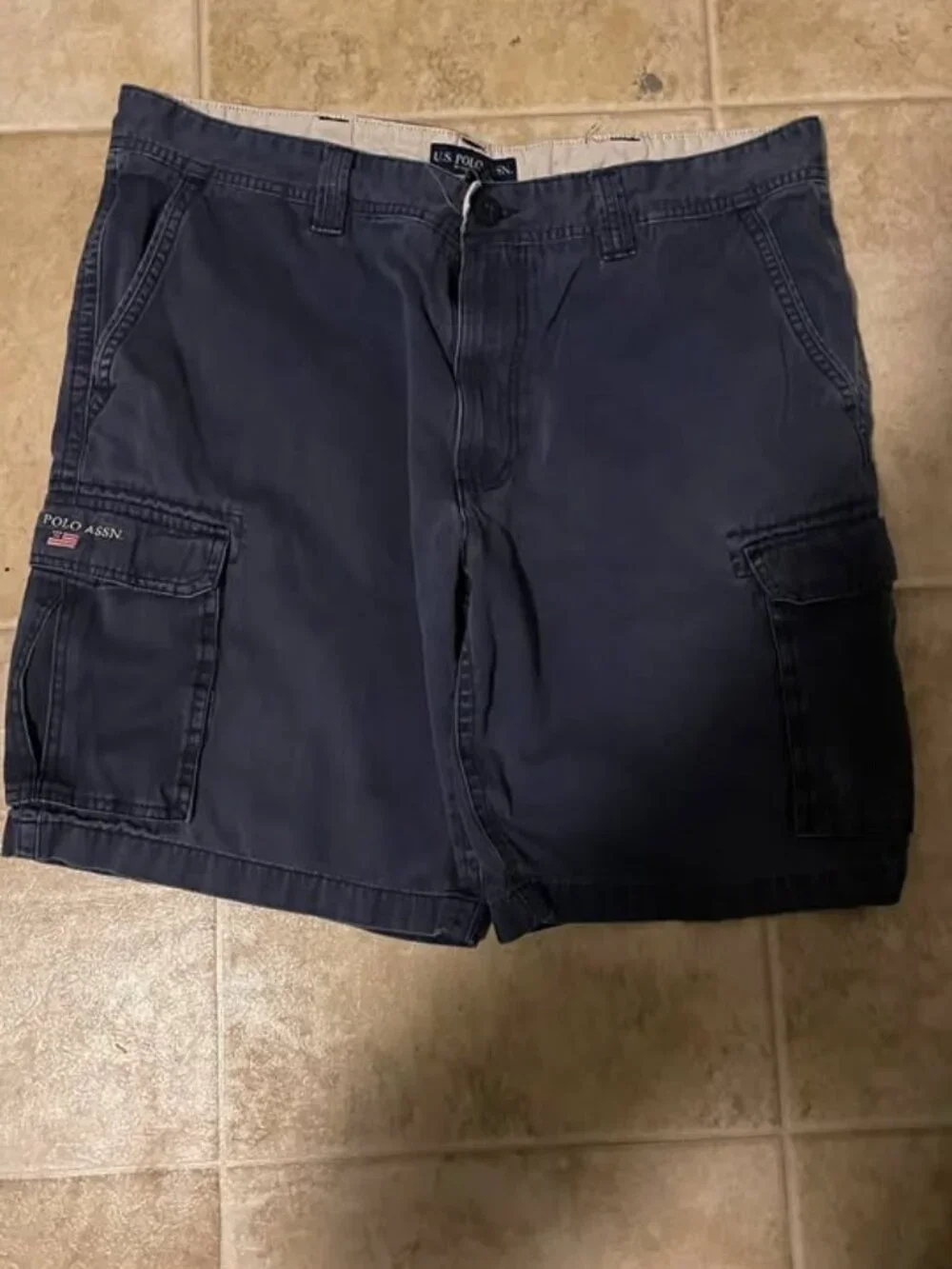 Polo Cargo Blue Shorts